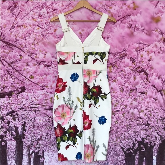 ❌SOLD ❌Ted Baker AMYLIA Berry Sundae BodyCon - Picture 9 of 12